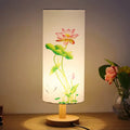 Modern Chinese Style Table Lamp, Warm LED Bedside Lamp for Bedroom, Creative Oriental Nightstand Light, Decorative Desk Lamp for Living Room & Home Décor