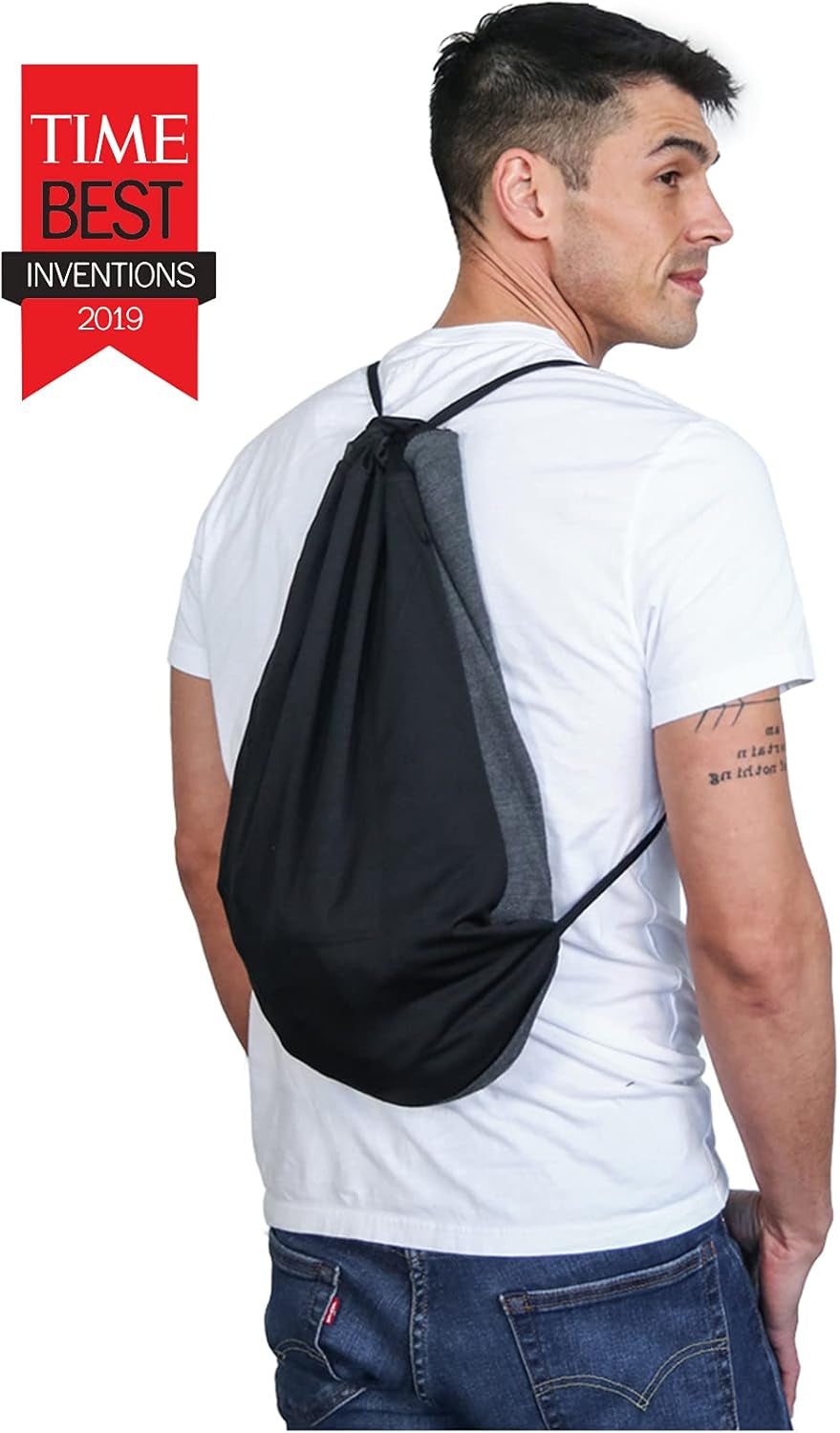 2-in-1 Reversible Backpack Hoodie – Unisex Full-Zip Hoodie with Built-In Backpack | As Seen on Shark Tank