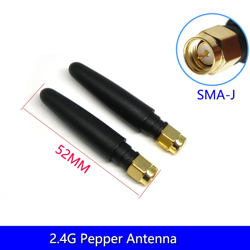 3Dbi 2.4Ghz WIFI Antenna SMA Male Router Bluetooth Antennas Wireless Module 2.4G Antena External Aerial RP-SMA-J Spring