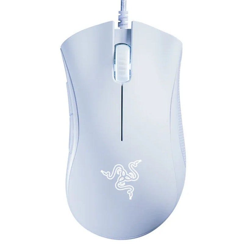 Deathadder Essential Wired Gaming Mouse - 6400DPI Optical Sensor, 5 Programmable Buttons for Ultimate PC Gaming Experience