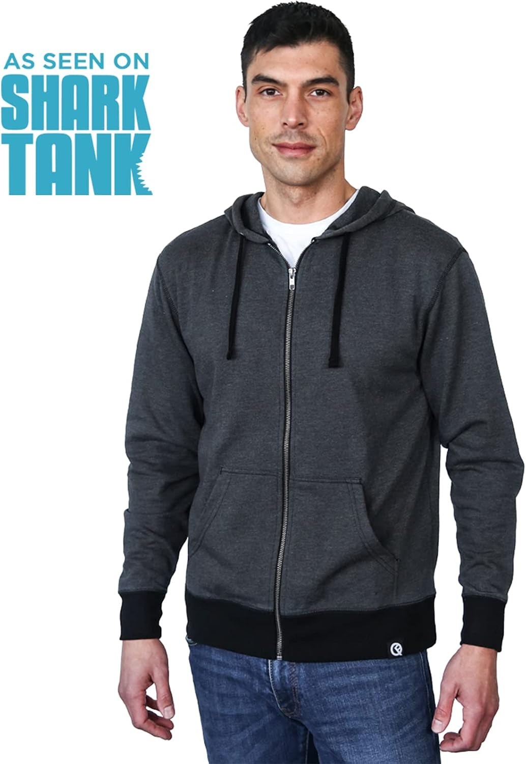 2-in-1 Reversible Backpack Hoodie – Unisex Full-Zip Hoodie with Built-In Backpack | As Seen on Shark Tank