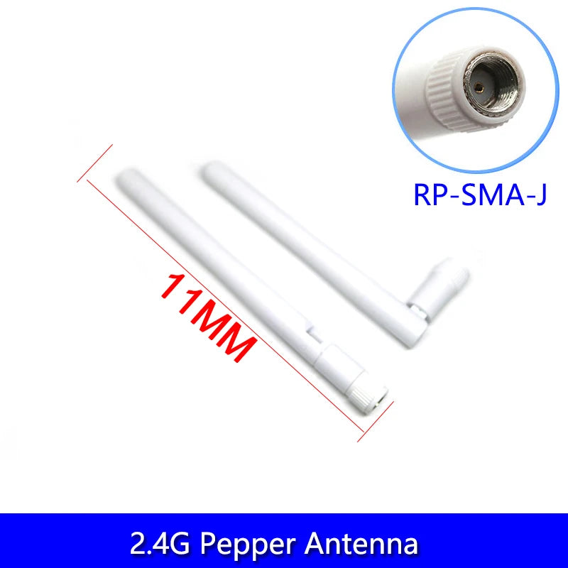 3Dbi 2.4Ghz WIFI Antenna SMA Male Router Bluetooth Antennas Wireless Module 2.4G Antena External Aerial RP-SMA-J Spring