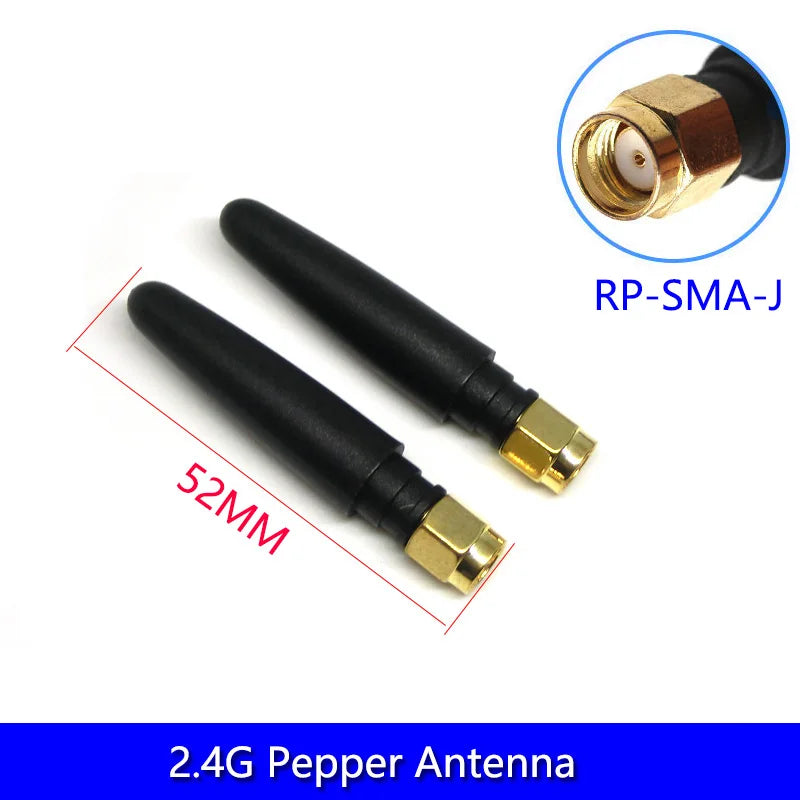 3Dbi 2.4Ghz WIFI Antenna SMA Male Router Bluetooth Antennas Wireless Module 2.4G Antena External Aerial RP-SMA-J Spring