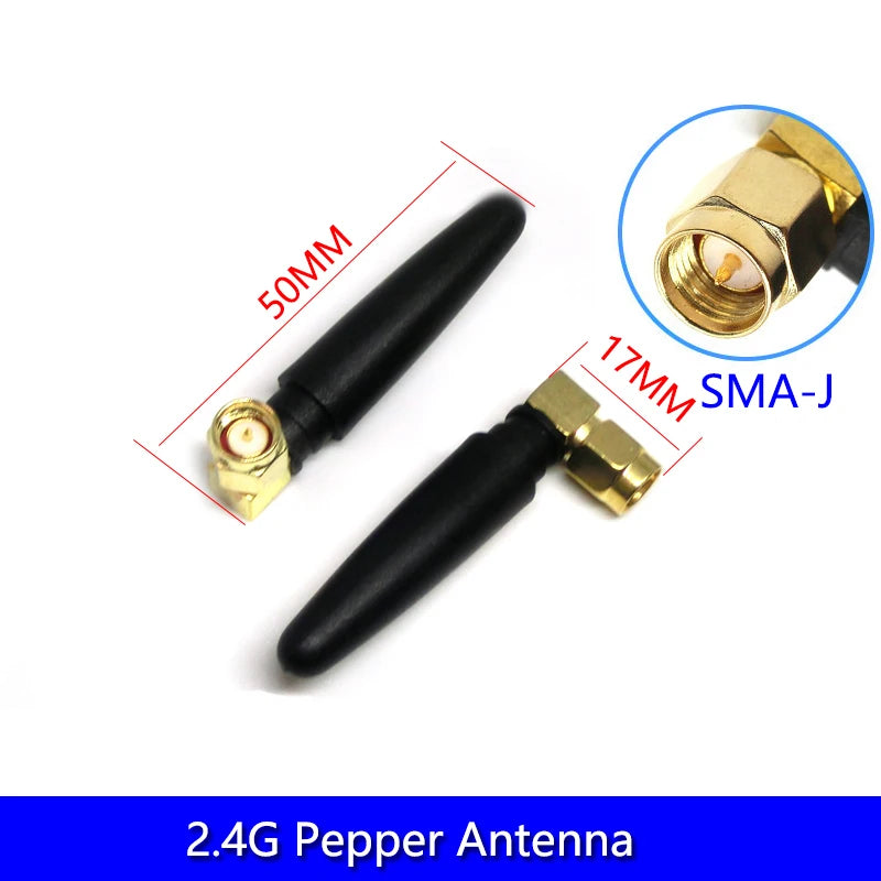 3Dbi 2.4Ghz WIFI Antenna SMA Male Router Bluetooth Antennas Wireless Module 2.4G Antena External Aerial RP-SMA-J Spring