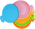 5-Pack Silicone Pet Food Can Covers – Universal Lids for Dog & Cat Food Cans, Fits 3 Standard Sizes, BPA-Free & Dishwasher Safe