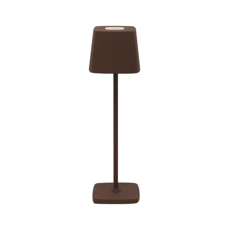 USB Rechargeable LED Desk Lamp with Touch Control, Dimmable Warm White Night Light for Bedroom, Bedside Table, Home Office & Reading