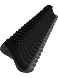10 Pairs Unisex Athletic Ankle Socks, Breathable Low Cut Sports Socks for Men & Women, Comfortable Moisture-Wicking Crew Socks for Running, Gym & Everyday Wear