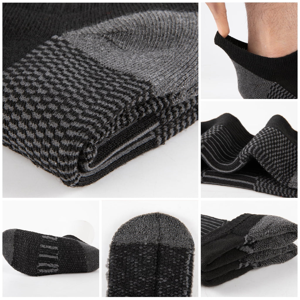 10 Pairs Unisex Athletic Ankle Socks, Breathable Low Cut Sports Socks for Men & Women, Comfortable Moisture-Wicking Crew Socks for Running, Gym & Everyday Wear