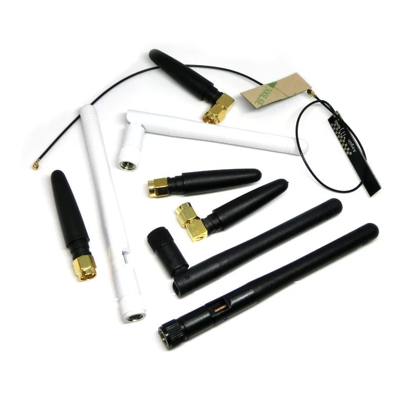 3Dbi 2.4Ghz WIFI Antenna SMA Male Router Bluetooth Antennas Wireless Module 2.4G Antena External Aerial RP-SMA-J Spring