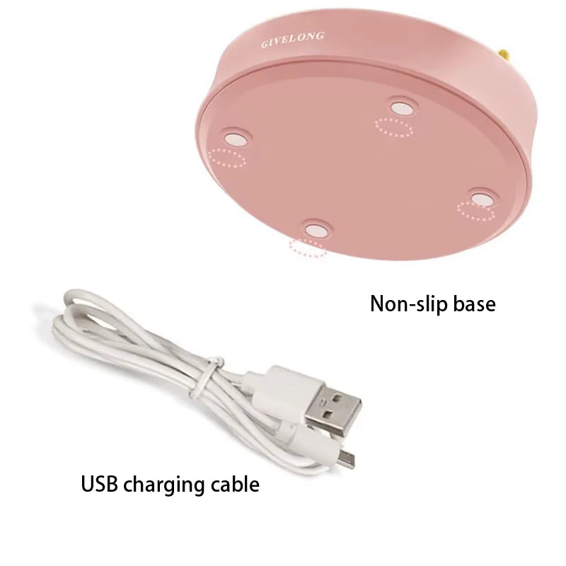 Flower LED Desk Lamp with Touch Control, Dimmable Eye-Caring Reading Light for Students, Bedroom, Study, Home Office & Nightstand